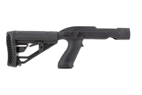 Ruger 10/22 black Adaptive Tactical stock TK22 takedown features QD sling mounts